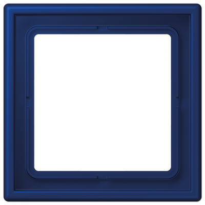 JUNG LS 990 Bleu outremer fonce(4320T) Рамка 1-ая