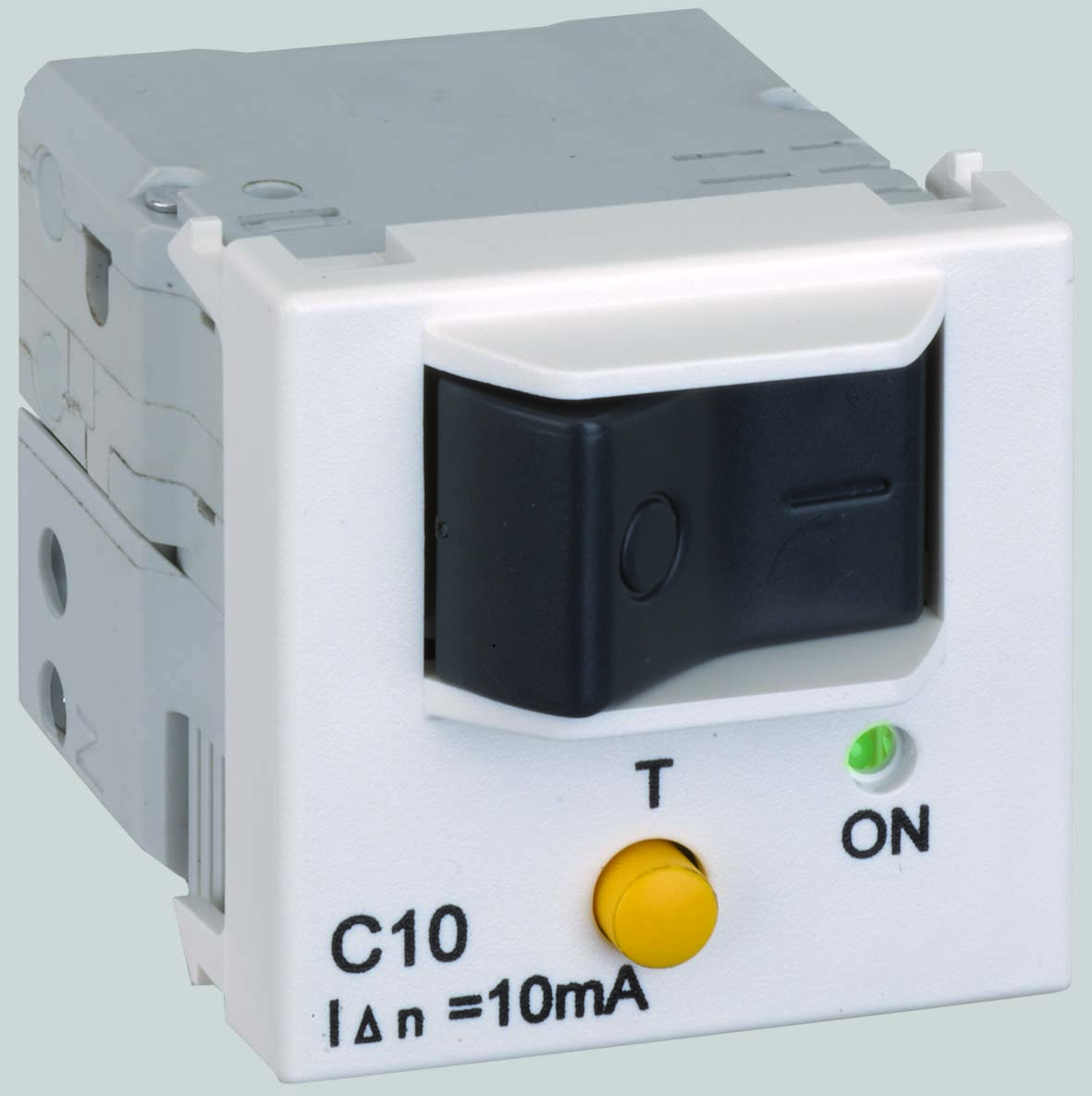 Simon Connect Белый Термомагнитный дифференциальный автомат, 10A, K45, 45x45мм