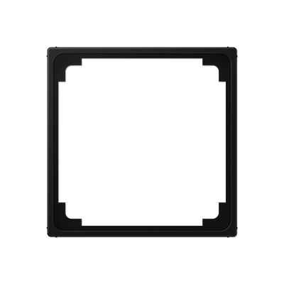 JUNG A Flow/A 550 Черный матовый Промежуточная рамка на платы 50х50