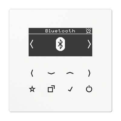 JUNG Цифровое радио DAB + с поддержкой Bluetooth, белый