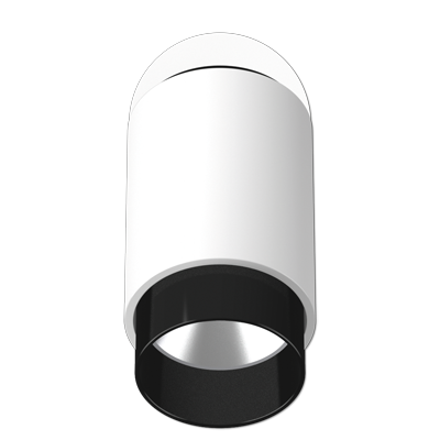 JUNG Светодиодный прожектор (тёплое диммирование) Plug & Light, чёрный+белый