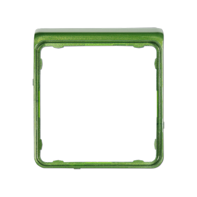 JUNG CD plus Зеленый металлик Рамка внешняя цветная