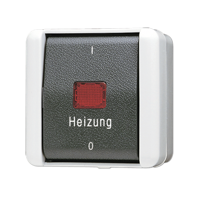 JUNG Аварийный выключатель для систем отопления для накладного монтажа