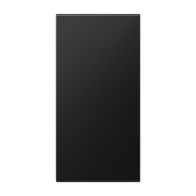 JUNG Центральная накладка в цвет клавиш для модуля F50 термопласт черный матовый