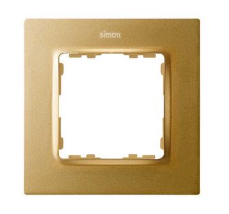 Simon S82 Concept Матовое золото, Рамка 1-я