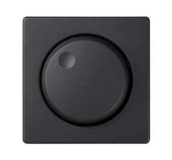 Simon S82 Concept Матовый черный, Накладка для светорегулятора