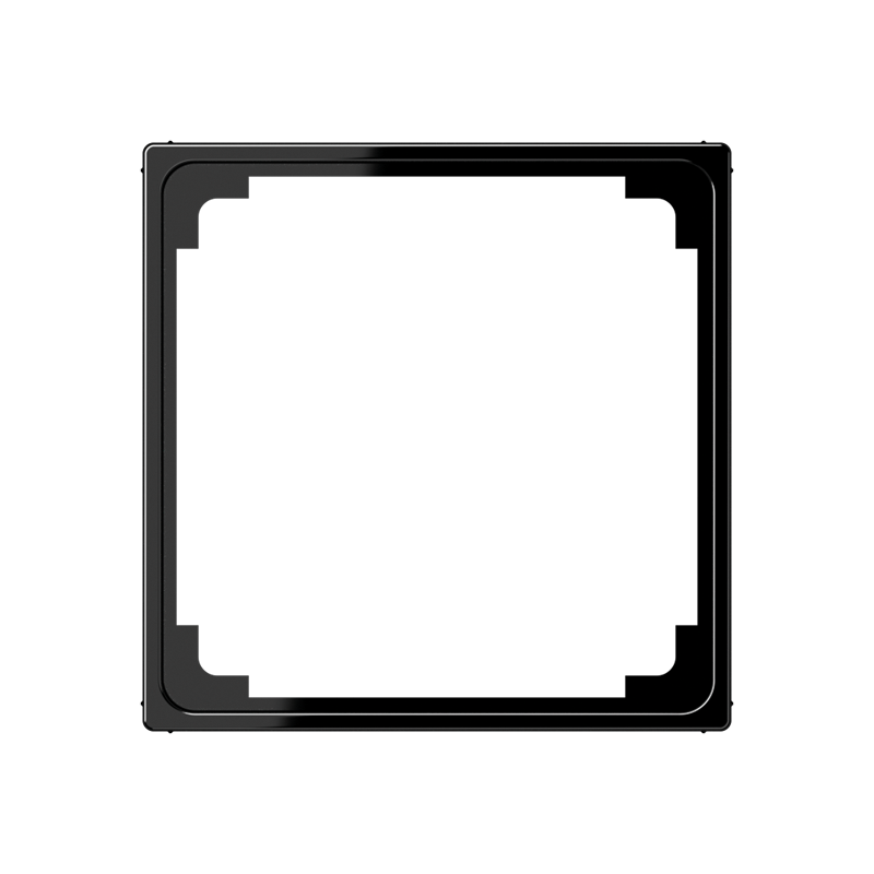 JUNG A 500 Черная Рамка промежуточная для монтажа изделий с крышкой 50х50