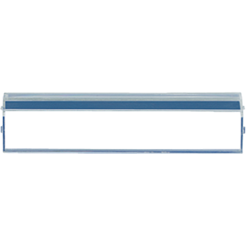 JUNG Мех Накладка из оргстекла для изделий с шильдиком, прозрачная, 13x54мм