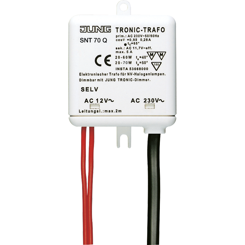 JUNG Трансформатор электронный для низковольтных галогенных ламп 20-70W